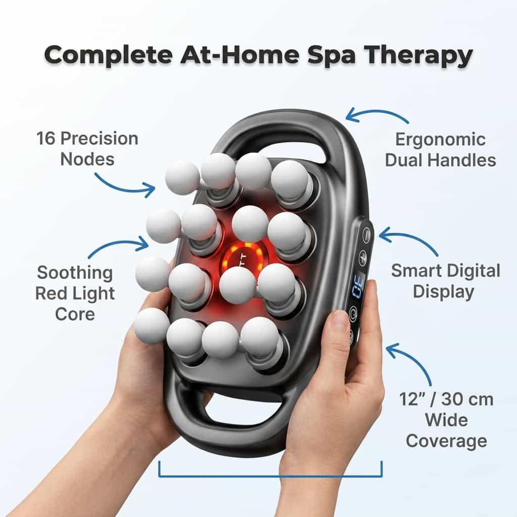 DeepRelax™ - Deep Tissue Massager with Heat