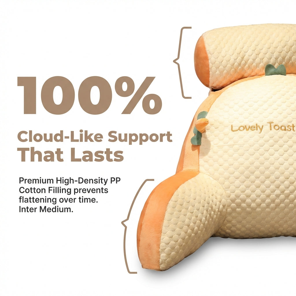 BackWell™ Ergonomic Reading Pillow