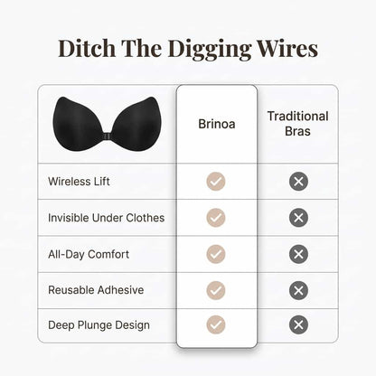 Invisible Push-up Adhesive Bra