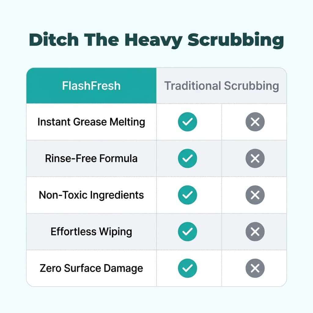 FlashFresh - Rinse-Free Spray for Effortless Surface Cleaning