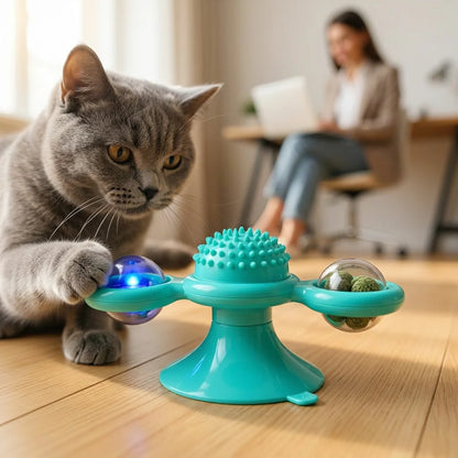 FunTurn™ - Interactive windmill toy for active and happy cats