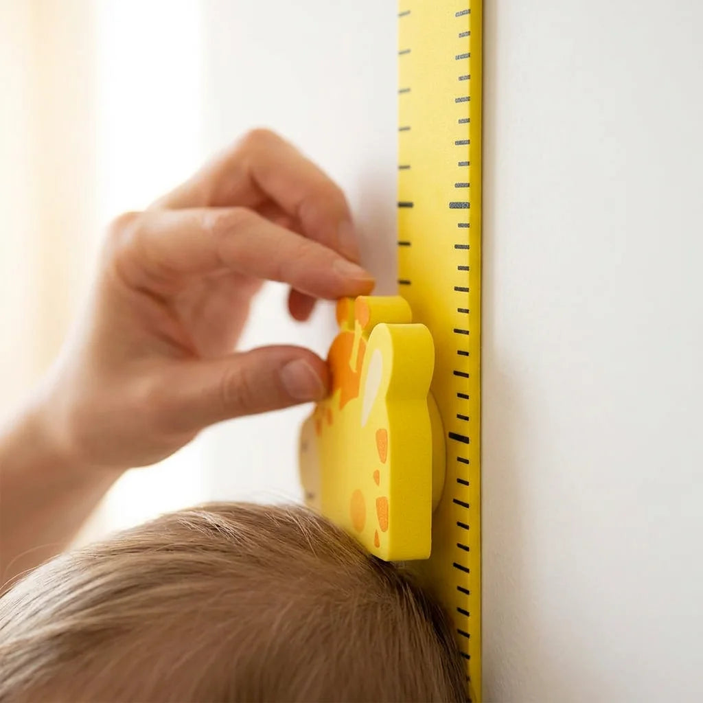 TallTrack™ - Magnetic Wall Height Chart with Six Playful Character Designs