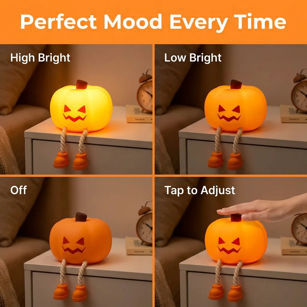 SpookGlow™ - Rechargeable Halloween Bedside Lamp