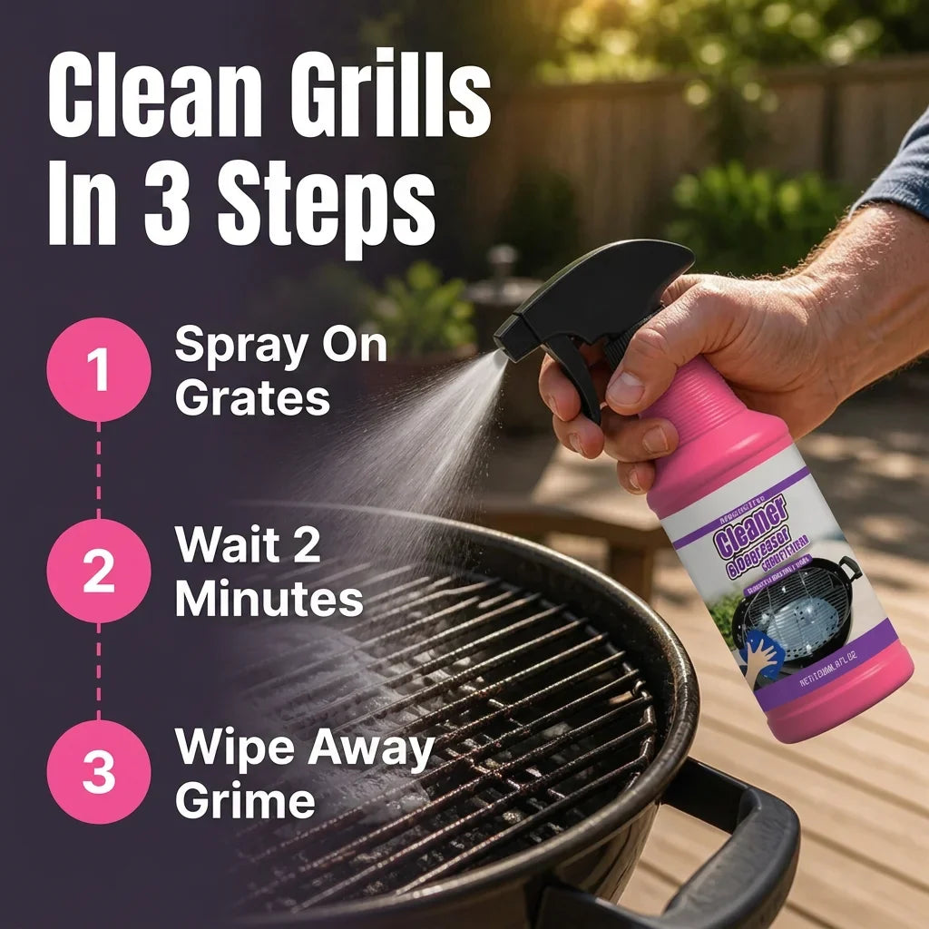 GrillClean™ - Grill Cleaning Brush