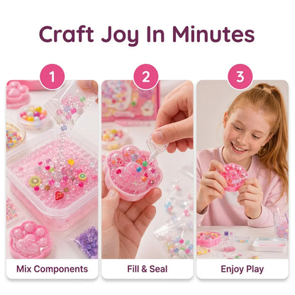 SoftSquish™ - DIY Stress Ball Crafting Kit for Creative Sensory Relief