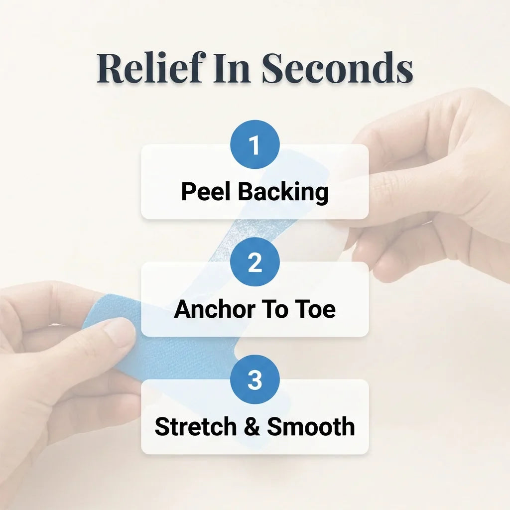 Quietstep™ – Elastic Bunion Relief Wrap