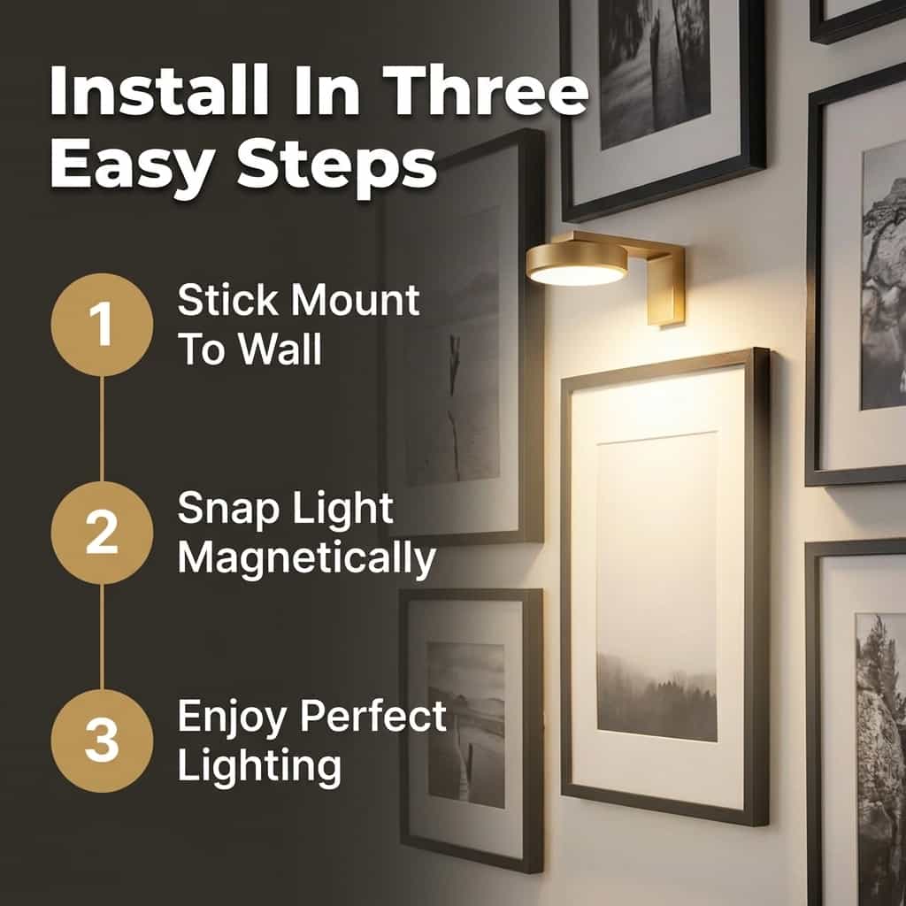 SmartGlow™ - Wireless Mood Lighting for Instant Wall Decor