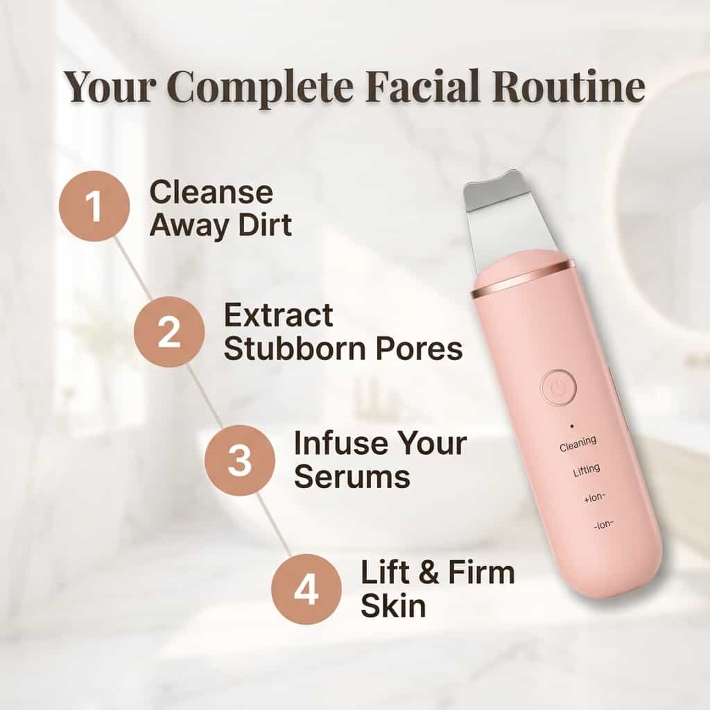 SonicClean™ - Ultrasonic Skin Cleanser