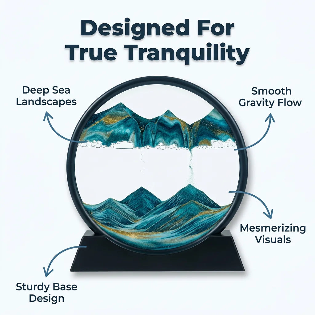 SandCalm™ - Dynamic 3D Deep Sea Sand Art for Stress Relief