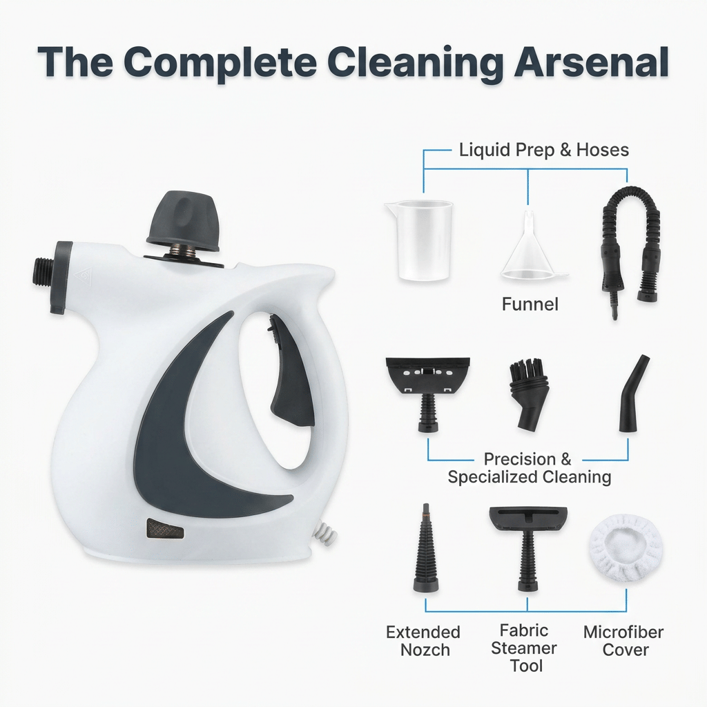 Multipurpose Steam Cleaner - Professional Degreasing Power