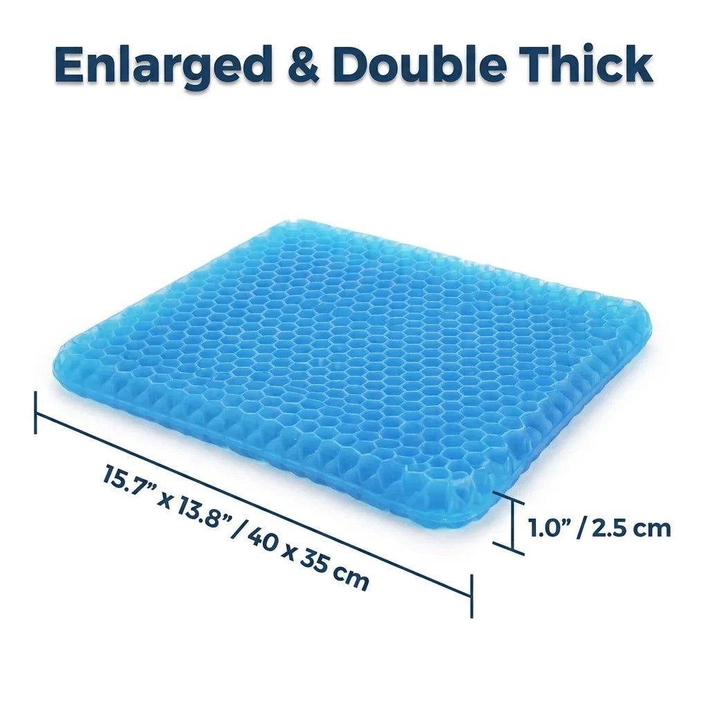 CoolGel™ - Medical-Grade Gel Seat Cushion