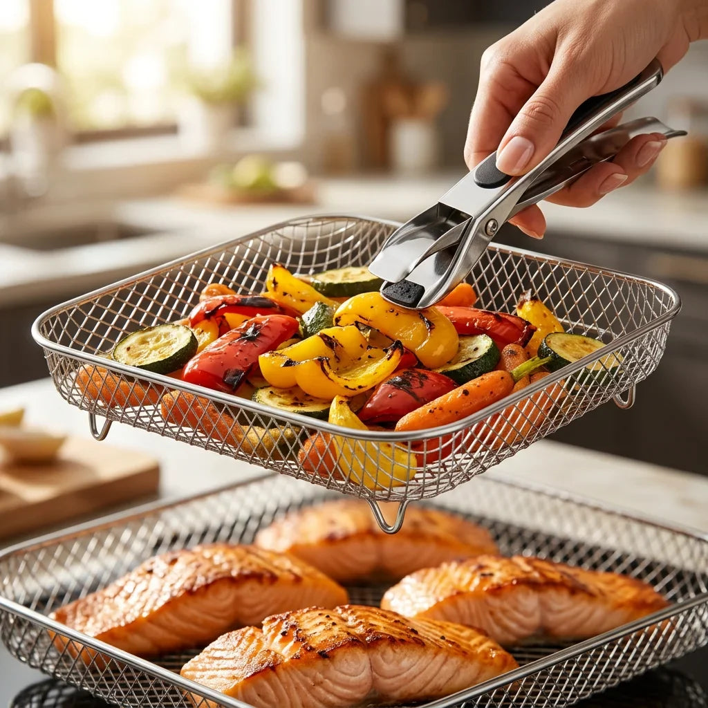 AirStack™ - Stackable Air Fryer Baskets