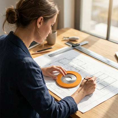 CircleLock™ - Bendable Compass & Round Ruler