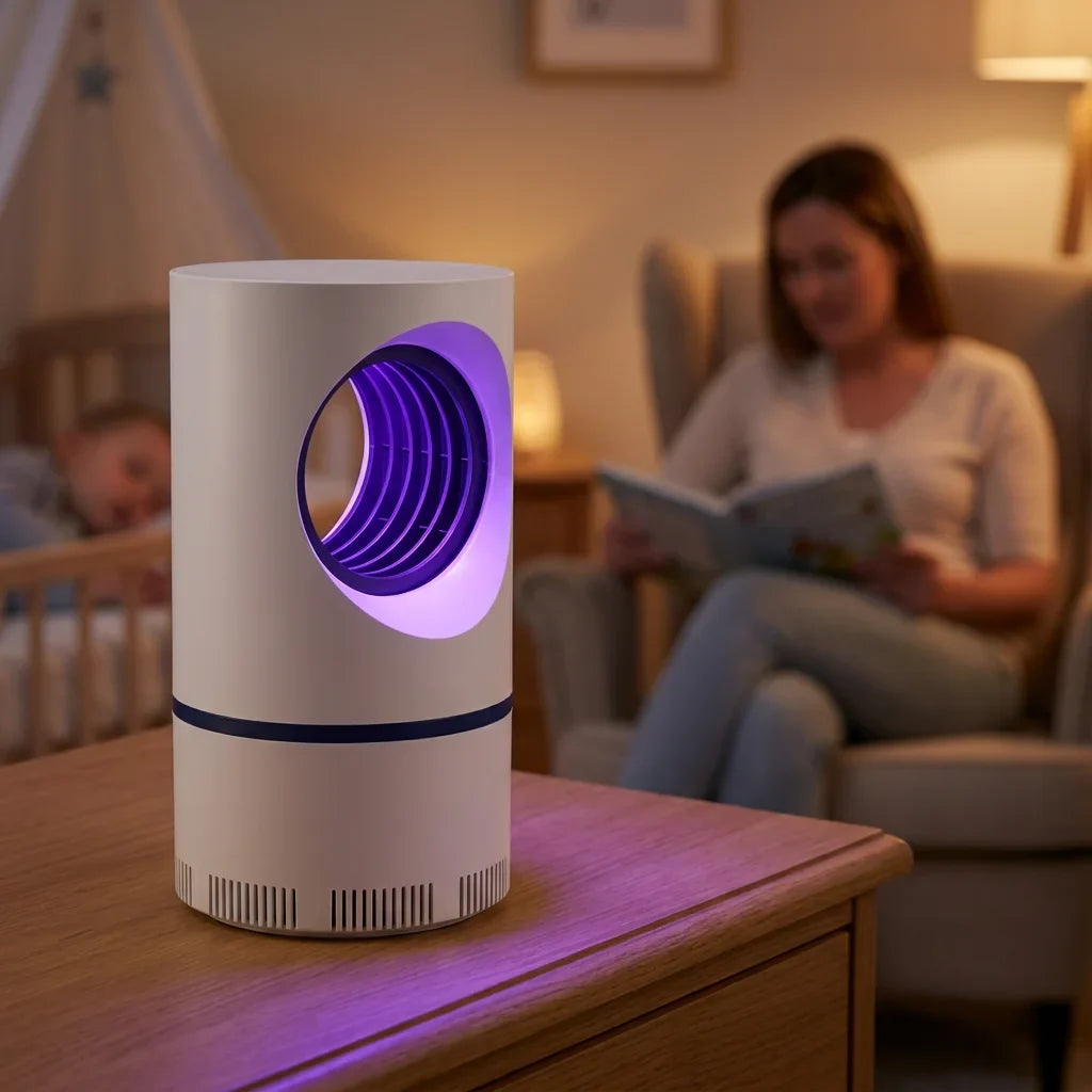 BugGuard™ - Chemical-Free Insect Trap with Night Light