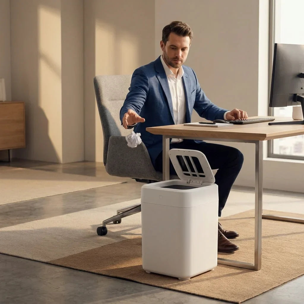 CleanGuard™ - Touchless Smart Trash Can