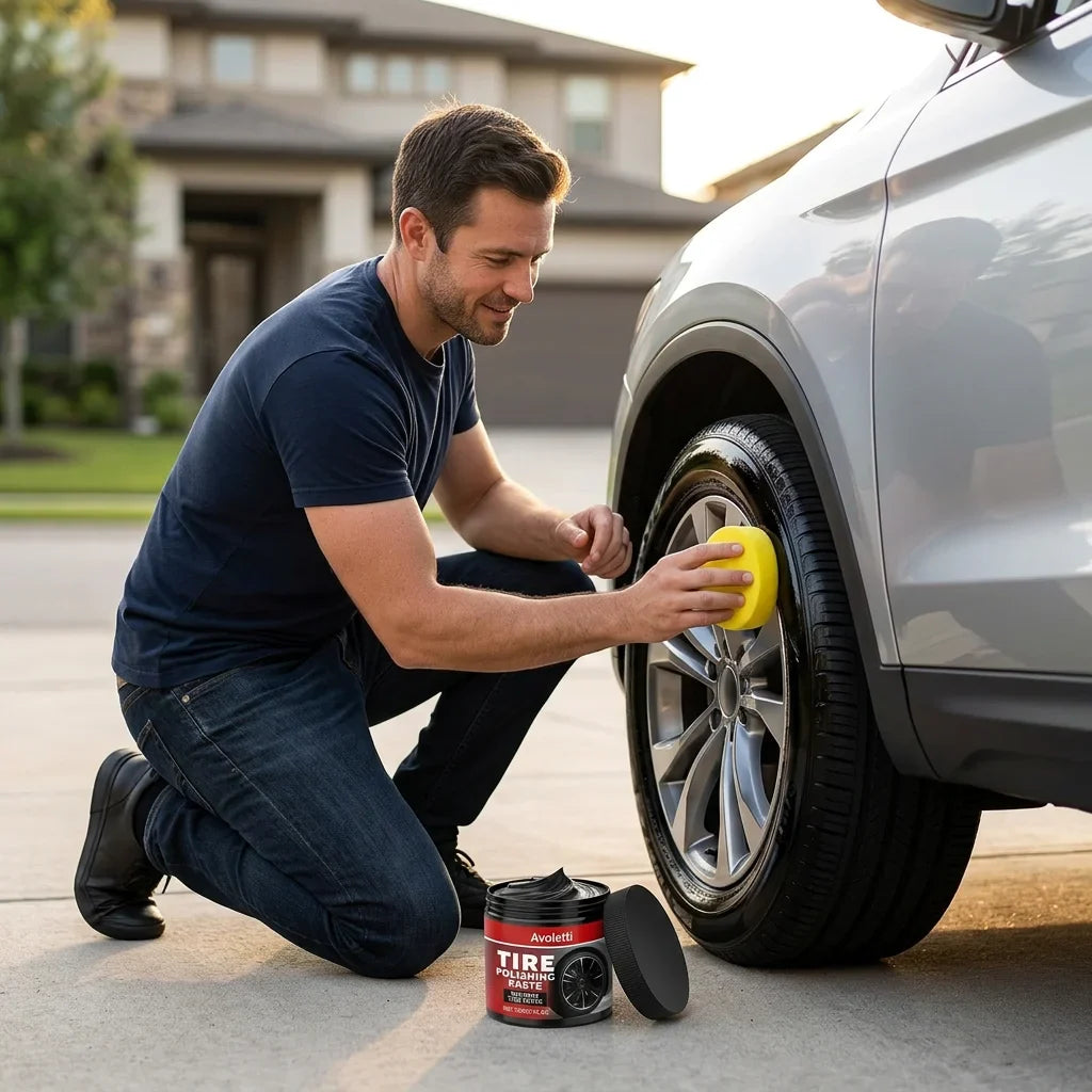 TireShine™ BlackRevive - Deep Gloss Long-Lasting Tire Polish