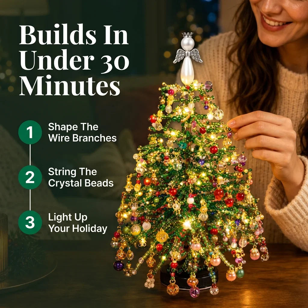 FestiveGlow™ - All-in-One Holiday Tree Crafting Kit