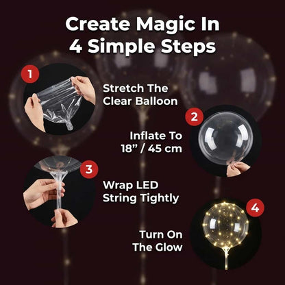 LED Decorative Party Balloons