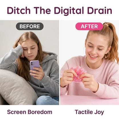 SoftSquish™ - DIY Stress Ball Crafting Kit for Creative Sensory Relief