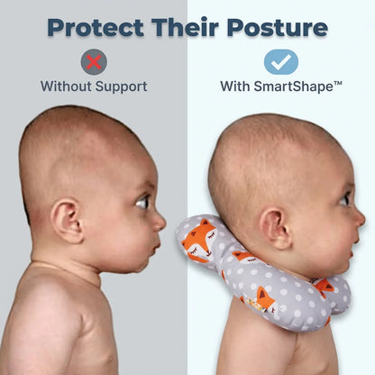 SmartShape™ - Ergonomic support pillow for car seats and strollers