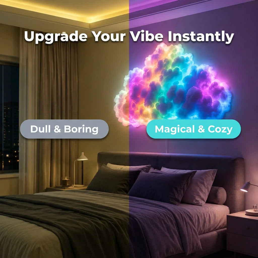 CloudGlow™ - Magical DIY Customizable Cloud Light Garland
