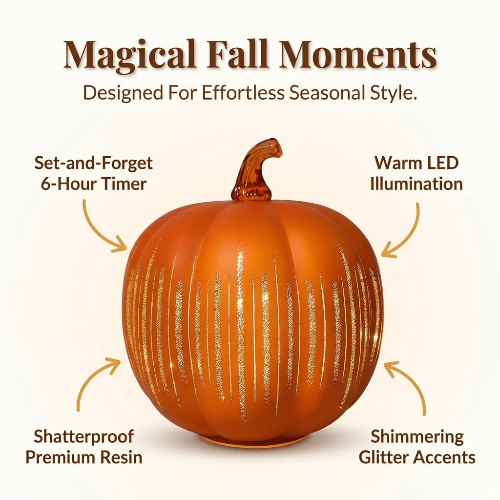 TimerLight™ - LED Pumpkin Lamp with Auto-Timer
