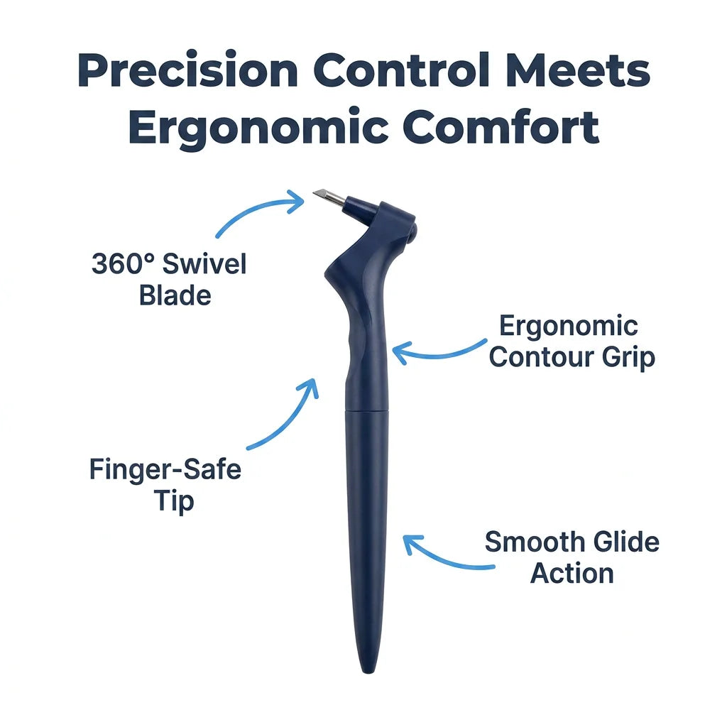 CraftPen™ - 360 - degree Rotating Precision Craft Blade