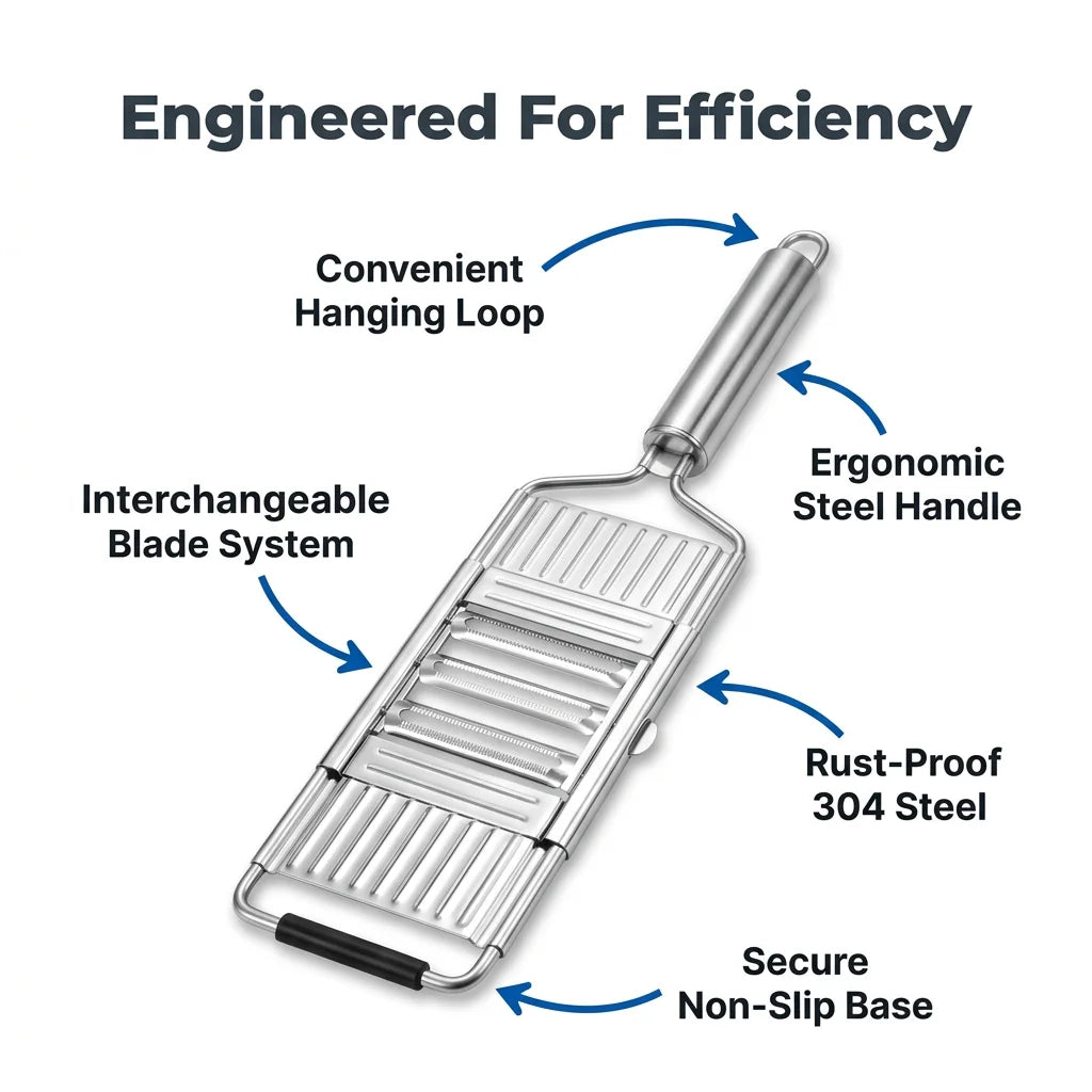 MultiBlade™ - 3-in-1 Vegetable Slicer, Grater & Shredder