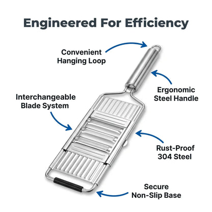 MultiBlade™ - 3-in-1 Vegetable Slicer, Grater & Shredder