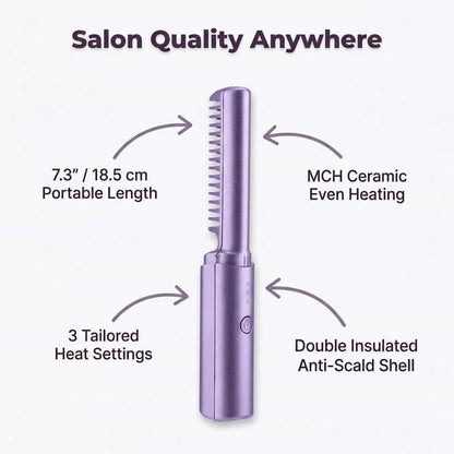 EasyStraight™ – Take Perfect Hair Anywhere, Anytime