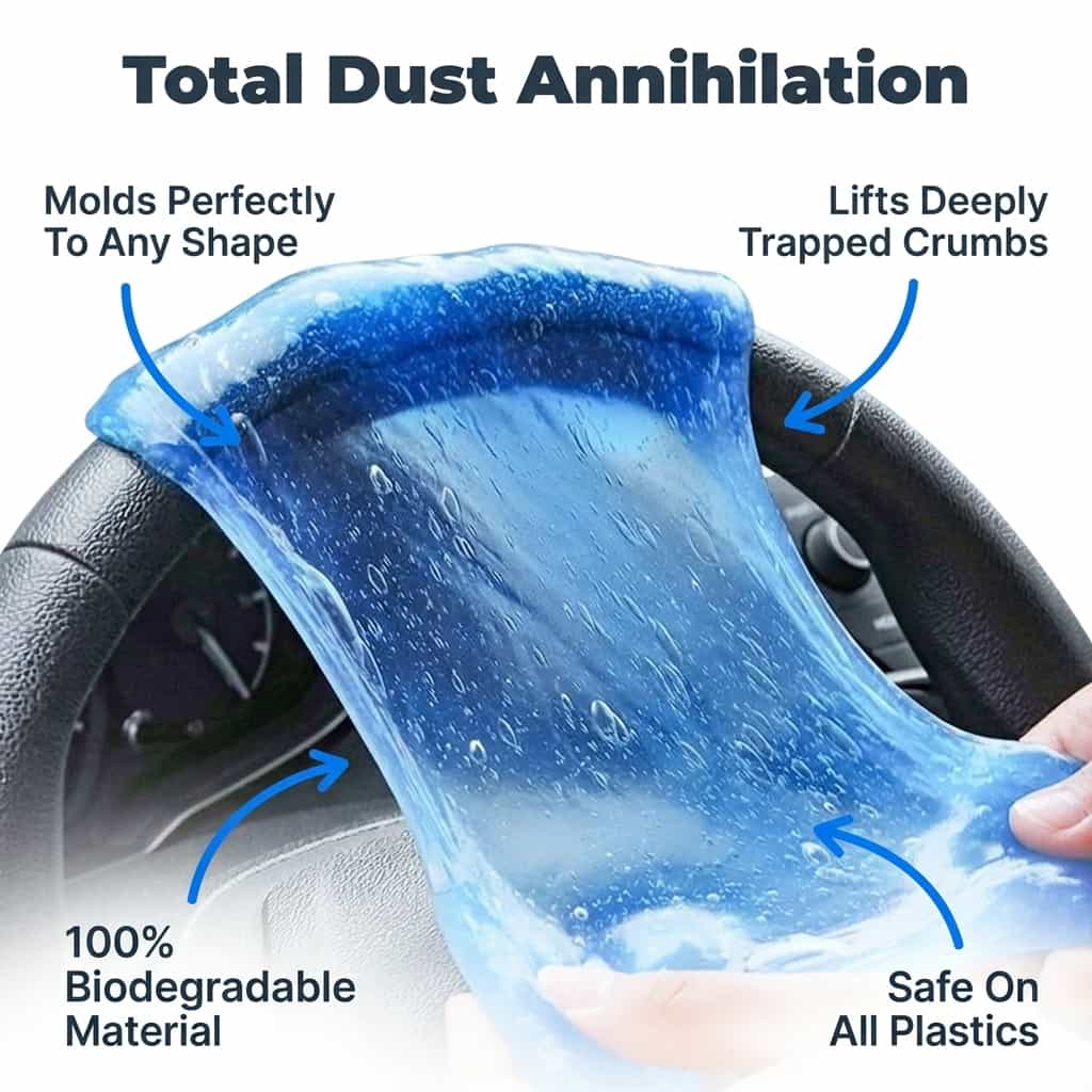 SlimeSweep™ - Deep cleaning gel for hard-to-reach crevices
