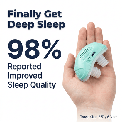 Portable Micro CPAP Device - Compact Anti-Snoring Solution