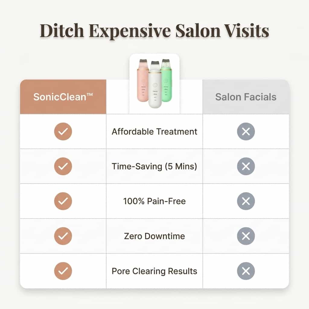 SonicClean™ - Ultrasonic Skin Cleanser