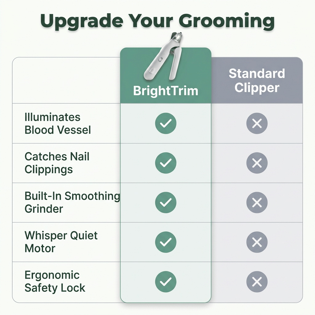 BrightTrim™ - Dual LED for Safe, Precise Trimming