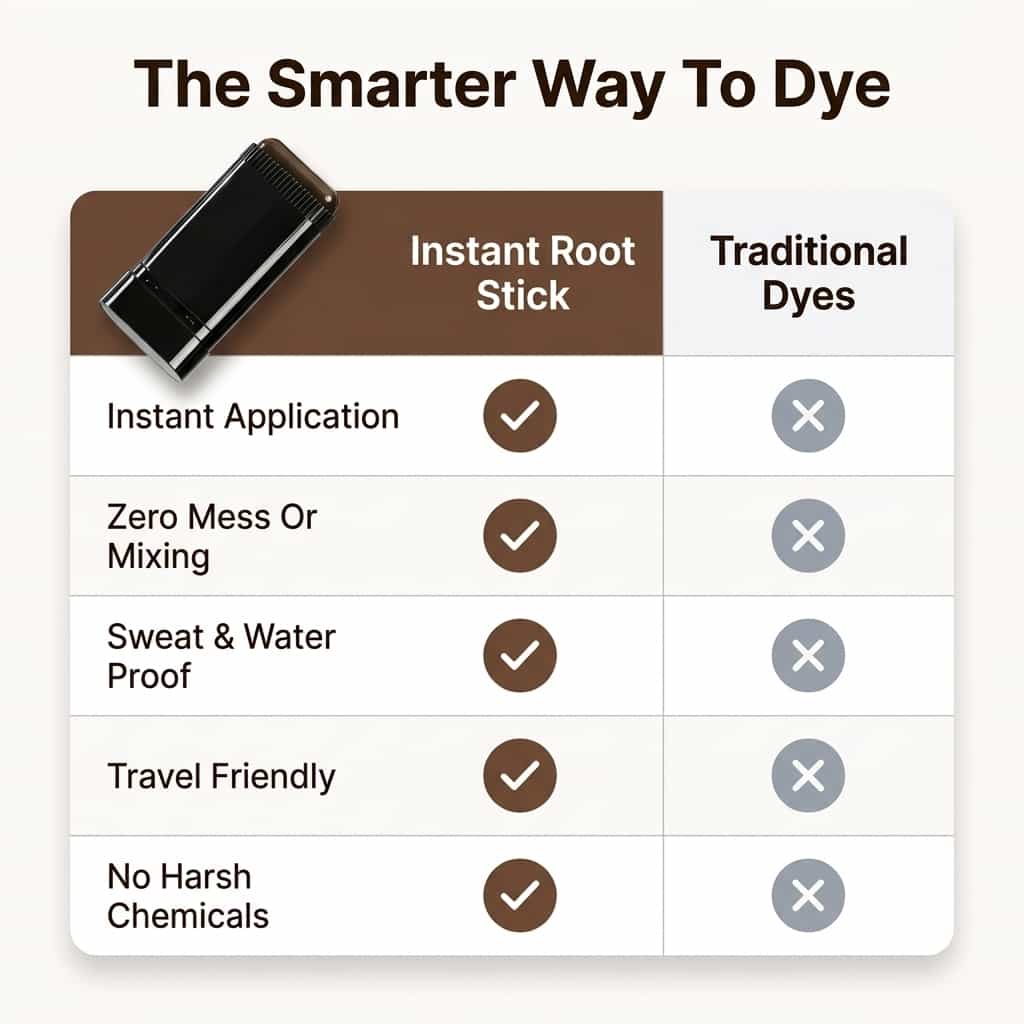 Instant Root Color Stick - Fast Gray Coverage