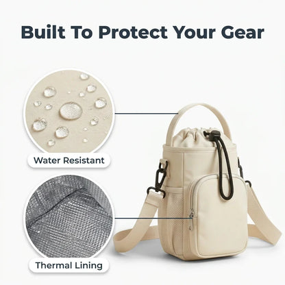 Thermal Water Bottle Pouch - Insulated Bottle Carrier