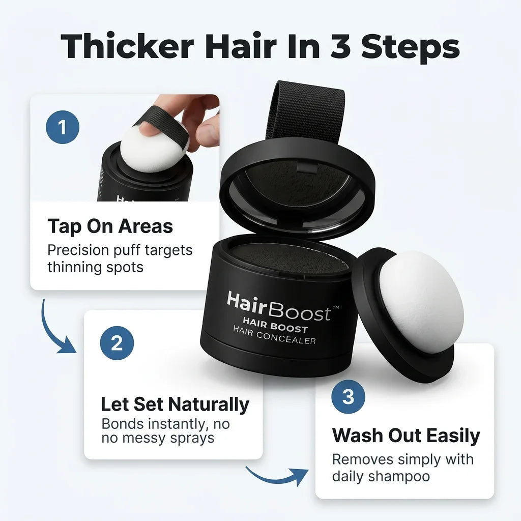 HairBoost™ - Mineral Hair Concealer