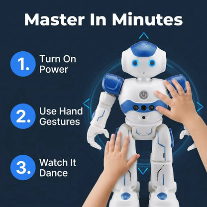 DanceBot™ - Interactive Gesture-Controlled Robot