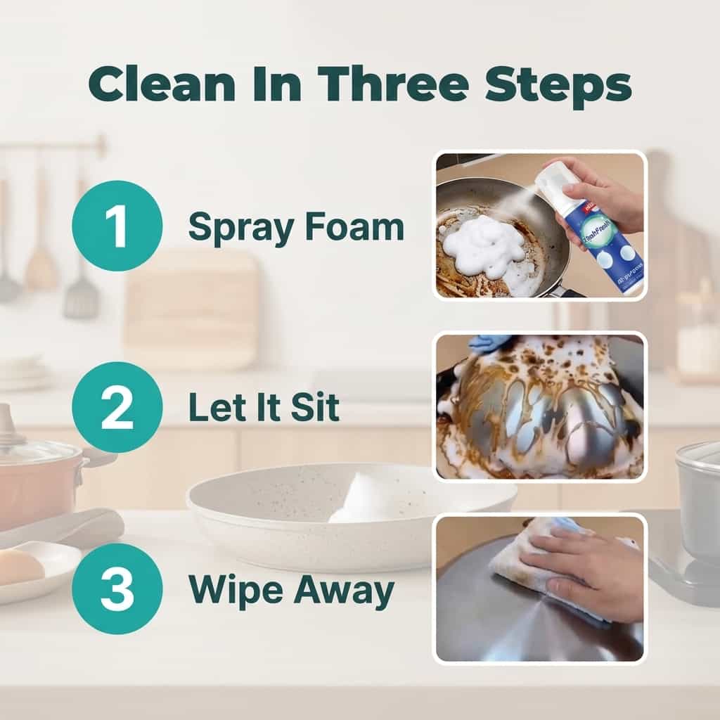 FlashFresh - Rinse-Free Spray for Effortless Surface Cleaning