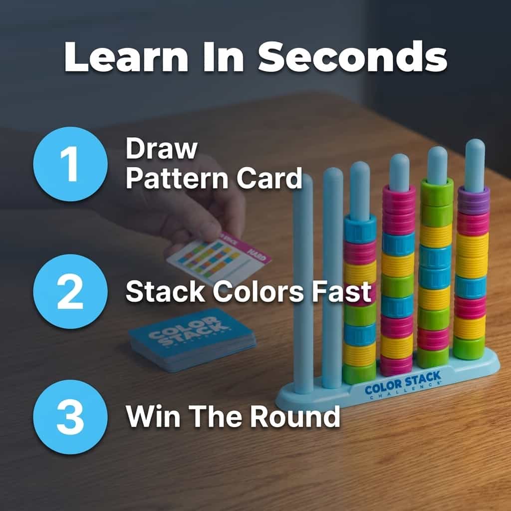 Speed Stacking Puzzle - Skill-Building Challenge