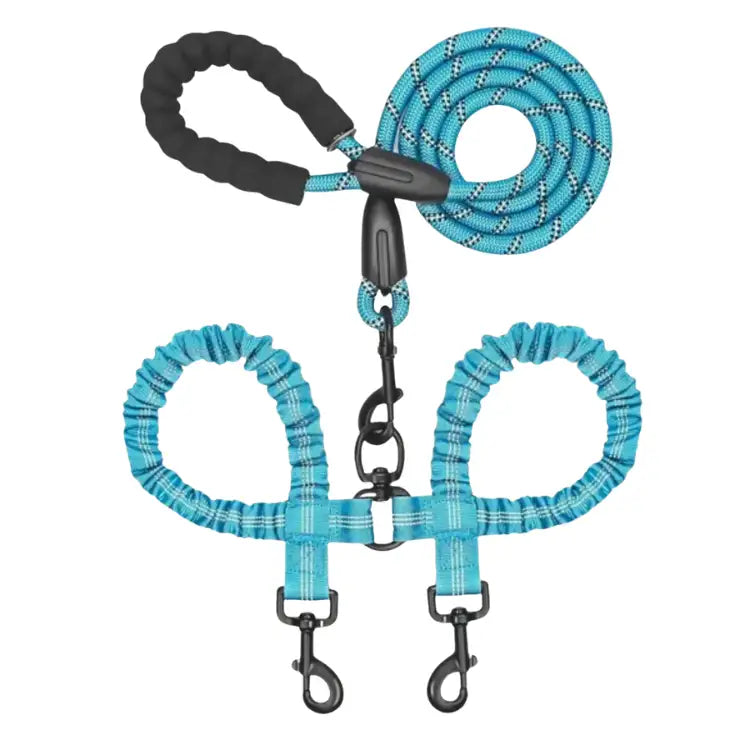 TwistFree™ - Tangle-Free Double Dog Leash