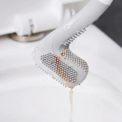Silicone Toilet Brush - Sparkling Clean Toilets Without the Struggle