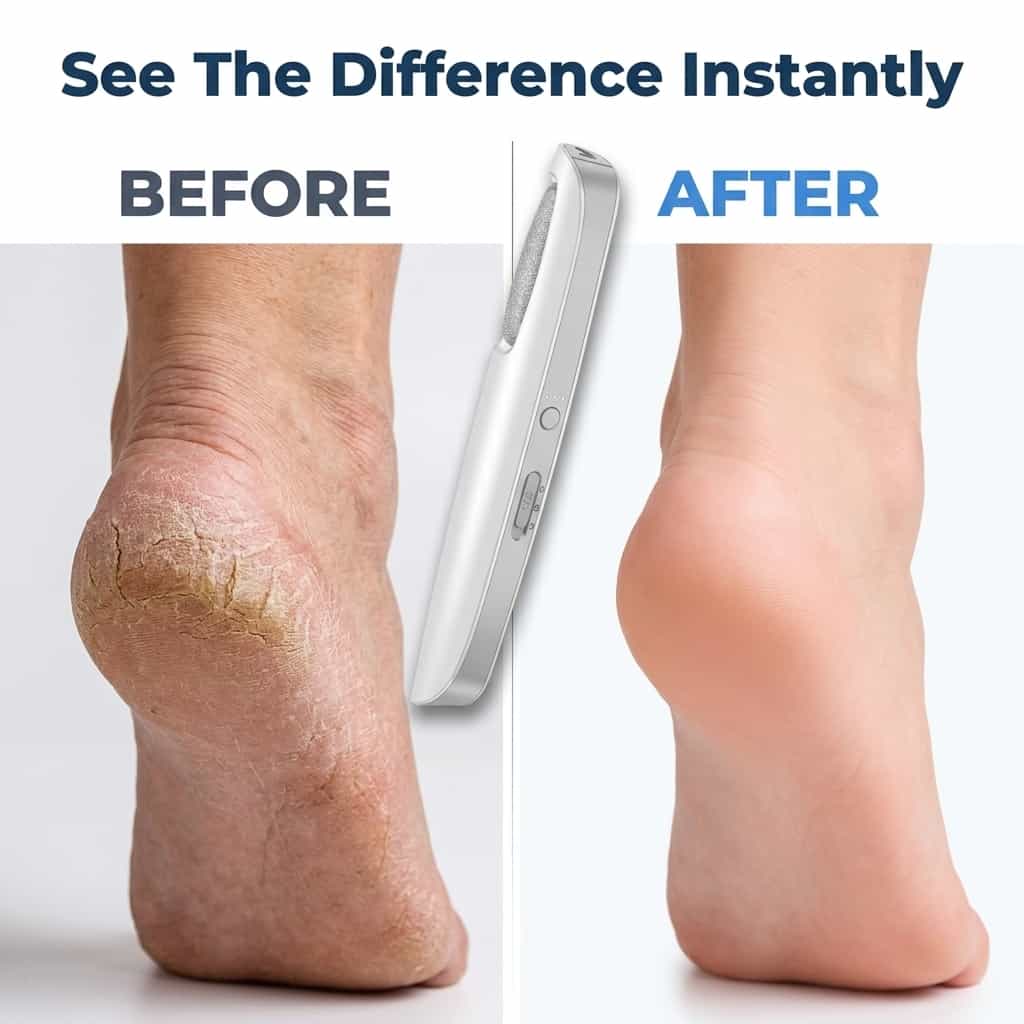 Electric Callus Remover - Professional pedicure results at home
