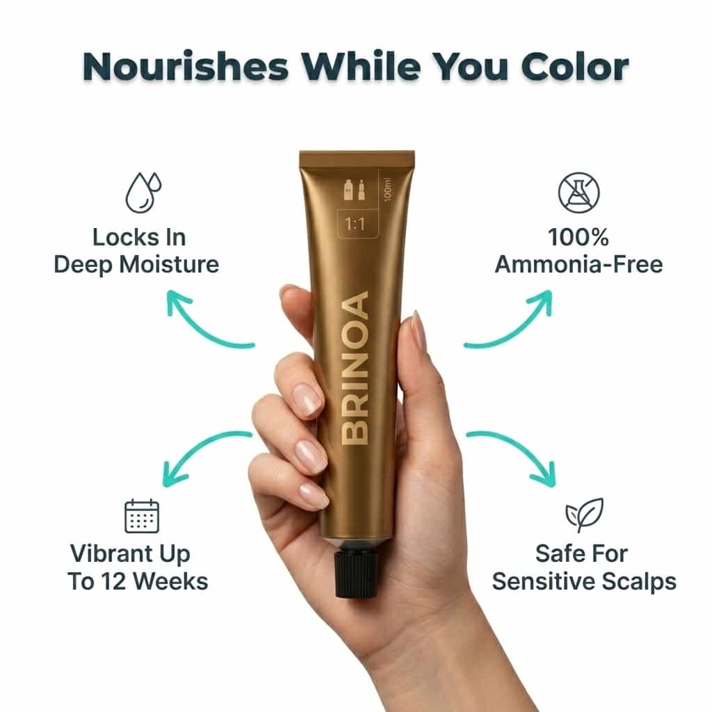 Non-Bleach Hair Dye - Damage-Free Color