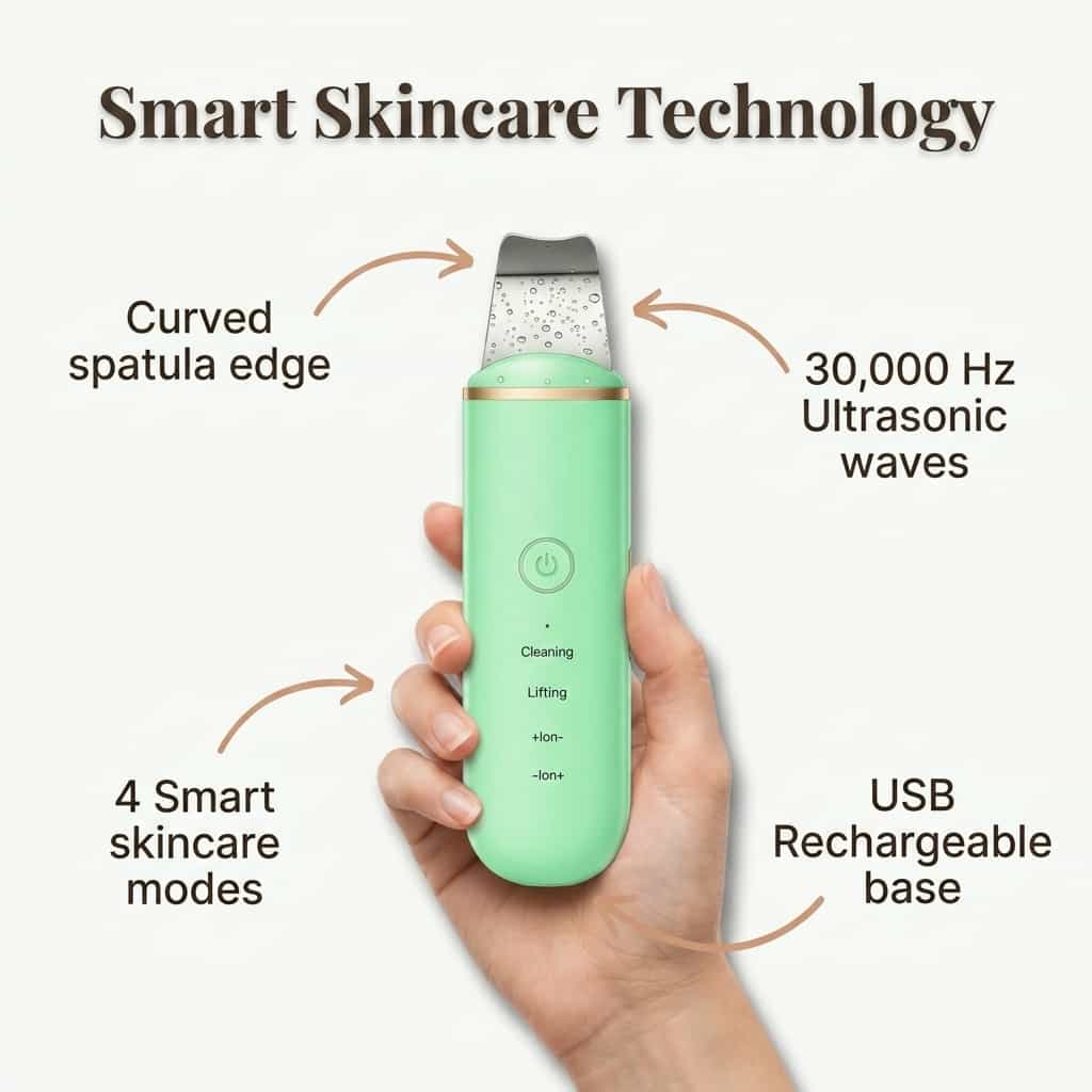 SonicClean™ - Ultrasonic Skin Cleanser