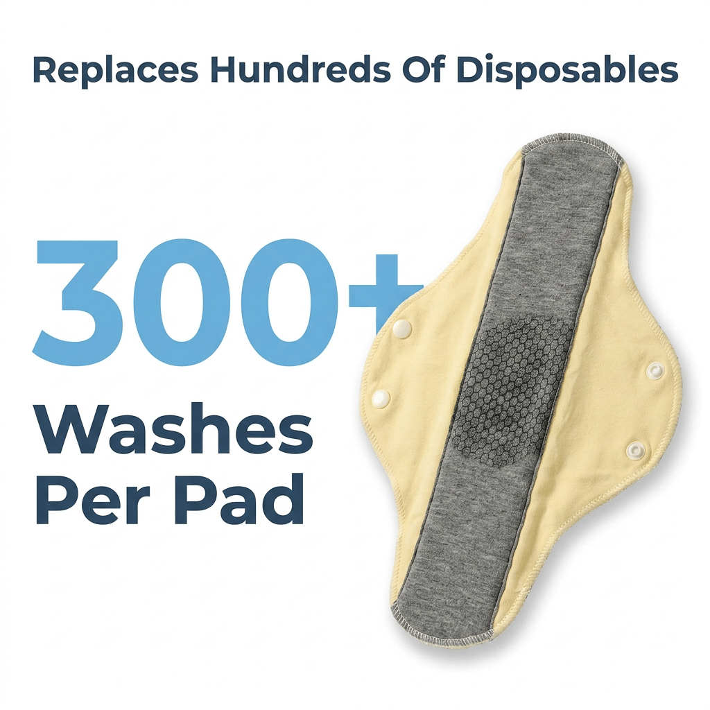 Washable Leakproof Pad - Graphene Odor Control