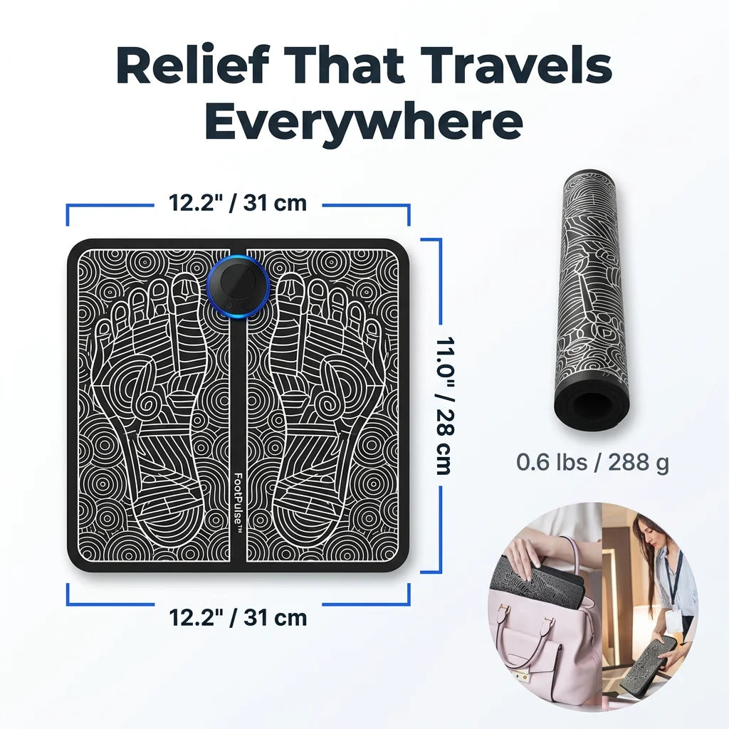 FootPulse™ - EMS Foot Massage Cushion