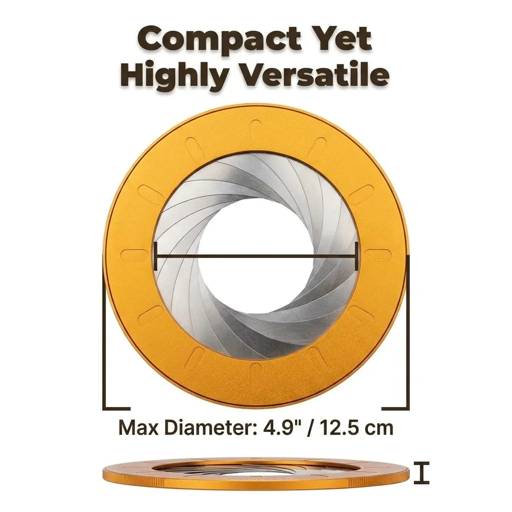 CircleLock™ - Bendable Compass & Round Ruler