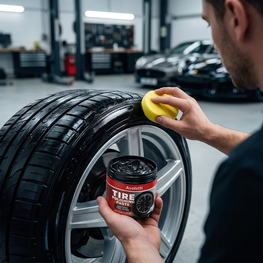 TireShine™ BlackRevive - Deep Gloss Long-Lasting Tire Polish