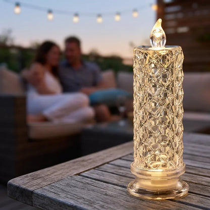 CrystalShine™ - Battery-Operated Glitter Candle Lights